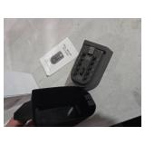 Key Lock Box for Outside Wall Mount, Waterproof Spare Key Storage Box, 10-digits Combination Lockbox Push Button Key Keeper Box for Home Indoor & Outdoor Realtors Landlord Property Management