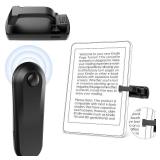 First No Text Blocking Remote Control Page Turner for Kindle Paperwhite,Silent Clicker Page Turner,Kindle Accessories for iPad/Tablets(Just Reading),Camera & Selfie Shutter