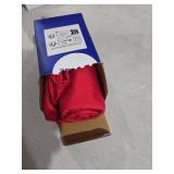 MIULEE Pack of 2 Decorative Outdoor Waterproof Pillow Covers Square Garden Cushion Sham Christmas Throw Pillowcase Shell for Spring Patio Tent Couch 16x16 Inch Red