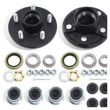 GREPSPUD 2Sets Trailer Hub Kits 5 on 4.5 for 3500 lbs 1-1/16