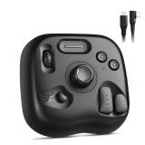 TourBox Lite - Editing Keyboard Compact, Artists Go-to Drawing Macro Keypad, Works with Photoshop, CSP & More, Creative Controller with Custom Software, Streamline All Workflows - Wired Only