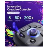 TourBox Lite - Editing Keyboard Compact, Artists Go-to Drawing Macro Keypad, Works with Photoshop, CSP & More, Creative Controller with Custom Software, Streamline All Workflows - Wired Only