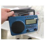 Digital AM FM Shortwave Radio with Best Reception,4000mAh Rechargeable Portable Radio with NOAA Weather Alert, Big Speaker, Digital Tuner and Stereo Earphone,Support Micro SD Card and USB MP3 Player