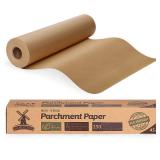 Unbleached 15 x 200 ft Parchment Baking Paper Roll - 250 Sq.Ft for Baking, Cooking, Grilling, Air Fryer and Steaming