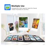 432 Pockets Photo Album for Fujifilm Instax Mini Camera, Polaroid Camera, for Fujifilm Instax Mini 12 11 9 40 99 90 8 7 Evo LiPlay Instant Camera, Polaroid Snap PIC-300 Z2300 Instant Camera (Black)