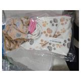 1 Pack 3 Blankets Super Soft Fluffy Premium Fleece Pet Blanket Flannel Paw Printed Throw for Dog Puppy Cat (Small 23x16