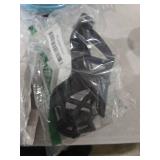 BARKLESS Dog Muzzle, Basket Muzzle for Biting, Chewing and Scavenging, Humane Cage Mouth Cover, Perfect for Grooming and Training Large Aggressive Reactive Dogs (L, Black)