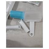 Sticky Lint Roller 3 Pack, Reusable Washable Lint Roller Pet Hair Remover Include Large and Small Size Cleaner for Clothes, Pet Hairs, Carseats