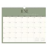 GuassLee Desk Calendar 2026-2027, 19-Month Hanging Desk/Wall Calendar From 2026 Jun-2027 Dec., 14\" X 11\" Monthly Planner With Thick Paper Spiral Bound For Office Home School Organizing & Planning