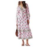 Women's Casual Long Boho Maxi Size: LARGE Women's Casual Long Boho Maxi Size: LARGE