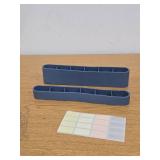 Straw Holder for Cabinet Door with Strong Magnet & Labels for Fridge Kitchen, Cupboard or Storage (Blue) Straw Holder for Cabinet Door with Strong Magnet & Labels for Fridge Kitchen, Cupboard or Storage (Blue)