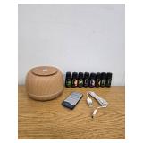 Essential Oil Diffuser Set with Remote Control, 8 Essentials Oils, and Remote Control, WORKS Essential Oil Diffuser Set with Remote Control, 8 Essentials Oils, and Remote Control, WORKS