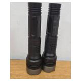 Professional LED Tactical Flashlights with Digital Display WORKS Professional LED Tactical Flashlights with Digital Display WORKS
