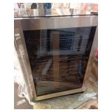 23.4 in. 50 Bottle, 154 Can, Wine and Beverage Cooler with Stainless Steel Door (See Pics)- Retail: $549 23.4 in. 50 Bottle, 154 Can, Wine and Beverage Cooler with Stainless Steel Door (See Pics)- Retail: $549