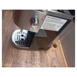 2-Cup Silver Stainless Steel All in 20-Bar Semi-Automatic Espresso Machine with Led Display and Steam Milk Foam - Retail: $99 2-Cup Silver Stainless Steel All in 20-Bar Semi-Automatic Espresso Machine with Led Display and Steam Milk Foam - Retail: $99