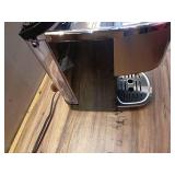 2-Cup Silver Stainless Steel All in 20-Bar Semi-Automatic Espresso Machine with Led Display and Steam Milk Foam - Retail: $99 2-Cup Silver Stainless Steel All in 20-Bar Semi-Automatic Espresso Machine with Led Display and Steam Milk Foam - Retail: $99