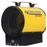 World Marketing Dura Heat EUH4000R Electric Forced Air Heater with Remote Control - Yellow - Retail: $171 World Marketing Dura Heat EUH4000R Electric Forced Air Heater with Remote Control - Yellow - Retail: $171