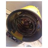 World Marketing Dura Heat EUH4000R Electric Forced Air Heater with Remote Control - Yellow - Retail: $171 World Marketing Dura Heat EUH4000R Electric Forced Air Heater with Remote Control - Yellow - Retail: $171