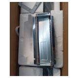 42 in. 900 CFM Ducted Under Cabinet Range Hood with 3 Venting Options, Remote, Touch Control LCD in Black Steel - Retail: $364 42 in. 900 CFM Ducted Under Cabinet Range Hood with 3 Venting Options, Remote, Touch Control LCD in Black Steel - Retail: $364