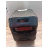 Electric 6 Element Infrared Space Heater Black Plastic (See Details) - Retail: $119 Electric 6 Element Infrared Space Heater Black Plastic (See Details) - Retail: $119