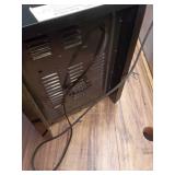 Electric 6 Element Infrared Space Heater Black Plastic (See Details) - Retail: $119 Electric 6 Element Infrared Space Heater Black Plastic (See Details) - Retail: $119