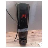1500-Watt Black Indoor Electric Oil-Filled Radiator Convection Radiant Space Heater with Remote Control for Living Space - Retail: $100 1500-Watt Black Indoor Electric Oil-Filled Radiator Convection Radiant Space Heater with Remote Control for Living Space - Retail: $100