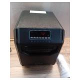 Electric 6 Element Infrared Space Heater Black Plastic - Retail: $119 Electric 6 Element Infrared Space Heater Black Plastic - Retail: $119
