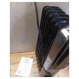 1500-Watt Black Indoor Electric Oil-Filled Radiator Convection Radiant Space Heater with Remote Control for Living Space - Retail: $100 1500-Watt Black Indoor Electric Oil-Filled Radiator Convection Radiant Space Heater with Remote Control for Living Space - Retail: $100
