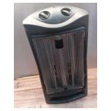1500-Watt Black Electric Tower Quartz Infrared Space Heater with Thermostat - Retail: $70 1500-Watt Black Electric Tower Quartz Infrared Space Heater with Thermostat - Retail: $70