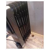 1500-Watt Black Indoor Electric Oil-Filled Radiator Convection Radiant Space Heater with Remote Control for Living Space (See Details) - Retail: $100 1500-Watt Black Indoor Electric Oil-Filled Radiator Convection Radiant Space Heater with Remote Control for Living Space (See Details) - Retail: $100