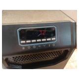 Electric 6 Element Infrared Space Heater Black Plastic - Retail: $119 Electric 6 Element Infrared Space Heater Black Plastic - Retail: $119