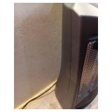 1500-Watt Black Electric Tower Quartz Infrared Space Heater with Thermostat - Retail: $74 1500-Watt Black Electric Tower Quartz Infrared Space Heater with Thermostat - Retail: $74