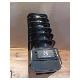 1500-Watt Black Indoor Electric Oil-Filled Radiator Convection Radiant Space Heater with Remote Control for Living Space - Retail: $100 1500-Watt Black Indoor Electric Oil-Filled Radiator Convection Radiant Space Heater with Remote Control for Living Space - Retail: $100