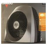 Vornado VH240+ 1500-Watt Black Indoor Electric Fan Space Heater Charcoal gray - Retail: $60 Vornado VH240+ 1500-Watt Black Indoor Electric Fan Space Heater Charcoal gray - Retail: $60