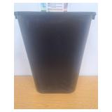 Rubbermaid Commercial Wastebasket Trash Container, 41QT/10.25 GAL, Plastic, Black, Stackable Trash Can for Bedroom/Bathroom/Office, Fits Under Desk/Sink/Cabinet Rubbermaid Commercial Wastebasket Trash Container, 41QT/10.25 GAL, Plastic, Black, Stackable Trash Can for Bedroom/Bathroom/Office, Fits Under Desk/Sink/Cabinet
