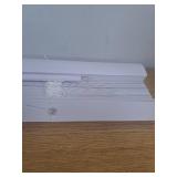 Mini Blinds for Indoor Windows 30'W x 72'H, White Horizontal Vinyl Blinds | Cordless | Easy to Install | Sleek Low-Profile Fit for Doors, Offices, Kitchens & Apartments Mini Blinds for Indoor Windows 30'W x 72'H, White Horizontal Vinyl Blinds | Cordless | Easy to Install | Sleek Low-Profile Fit for Doors, Offices, Kitchens & Apartments