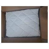 SERTA Power Clean Triple Action Quilted Soft Waterproof Mattress Pad Protector, Moisture Wicking Protection with 15' Deep Pocket, King, White SERTA Power Clean Triple Action Quilted Soft Waterproof Mattress Pad Protector, Moisture Wicking Protection with 15' Deep Pocket, King, White