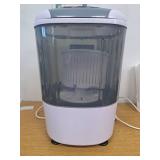 Elevon Mini Spin Dryer Portable Washing Machine, Compact Laundry for Home, Apartment, RV, Gray Elevon Mini Spin Dryer Portable Washing Machine, Compact Laundry for Home, Apartment, RV, Gray