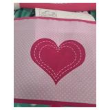 Mint Heart - Daisy Doll Pram - Pink & Green, Bassinet, Storage Basket, Retractable Canopy Mint Heart - Daisy Doll Pram - Pink & Green, Bassinet, Storage Basket, Retractable Canopy