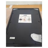 Gallery Solutions - Size 14'x18' Double Airfloat Mat Picture Frame - Sleek Black/White Design for Wall Mounting - Rectangular Wall Mount - Poster Frame - Lightweight Wall Frame Gallery Solutions - Size 14'x18' Double Airfloat Mat Picture Frame - Sleek Black/White Design for Wall Mounting - Rectangular Wall Mount - Poster Frame - Lightweight Wall Frame