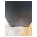 Gallery Solutions - Black Wall-Mounted - Curio & Shot Glass Display Case - 17'x26' Glass Door Gallery Solutions - Black Wall-Mounted - Curio & Shot Glass Display Case - 17'x26' Glass Door