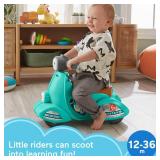 Fisher-Price Toddler Ride-On Toy Laugh & Learn Smart Stages Cruise Along Scooter with Lights Music & Learning for Infants Ages 1+ Years (Amazon Exclusive) Fisher-Price Toddler Ride-On Toy Laugh & Learn Smart Stages Cruise Along Scooter with Lights Music & Learning for Infants Ages 1+ Years (Amazon Exclusive)