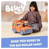 Bluey Big Heeler 4WD and Family Toddler Toy Car, Bingo and Chilli Plush Buddies, Opening Hood Storage, Car Toys for Kids 3+ Bluey Big Heeler 4WD and Family Toddler Toy Car, Bingo and Chilli Plush Buddies, Opening Hood Storage, Car Toys for Kids 3+