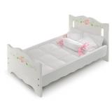 Badger Basket Wooden Doll Bed and Doll with Blanket and Pillow with Free Personalization Kit - Fits 18' to 20' Dolls Badger Basket Wooden Doll Bed and Doll with Blanket and Pillow with Free Personalization Kit - Fits 18' to 20' Dolls