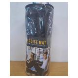 CAP Barbell Yoga Mat 1' Thick with Carrying Strap - High Density Exercise Mat 74''x24''x1 | Black CAP Barbell Yoga Mat 1' Thick with Carrying Strap - High Density Exercise Mat 74''x24''x1 | Black