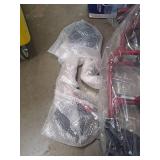 Medline Ultra Lightweight Transport Wheelchair for Adults, Foldable, 19-Inch Seat Width, Red Frame, Black Upholstery Medline Ultra Lightweight Transport Wheelchair for Adults, Foldable, 19-Inch Seat Width, Red Frame, Black Upholstery