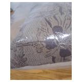 Loloi Chris Loves Julia Matilda Collection PCJ0008 Beige/Mocha 18'' x 18'' Cover Only Cover Pillow Loloi Chris Loves Julia Matilda Collection PCJ0008 Beige/Mocha 18'' x 18'' Cover Only Cover Pillow