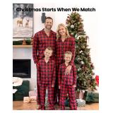 Christmas Pajamas: Button Down Red Buffalo Plaid Women's: XL Christmas Pajamas: Button Down Red Buffalo Plaid Women's: XL
