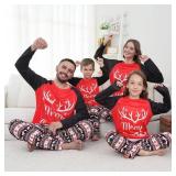 Christmas Pajamas Set, Men's Size: S Christmas Pajamas Set, Men's Size: S