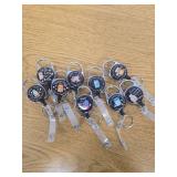 9 Pcs Funny Badge Reel Holders for Healthcare Professionals 9 Pcs Funny Badge Reel Holders for Healthcare Professionals